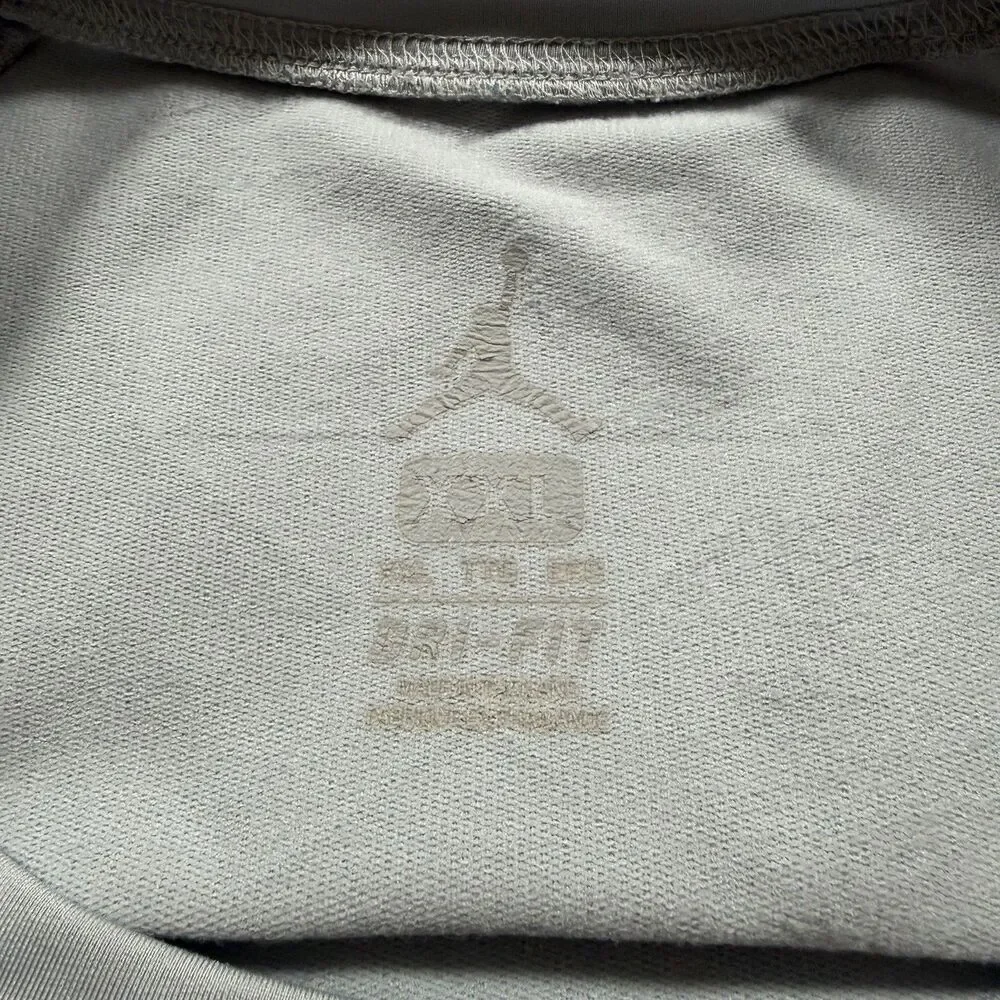 Jordan Shirt XXL Gray Black NBA 2018 All Star Game Warm Up Pullover Mens